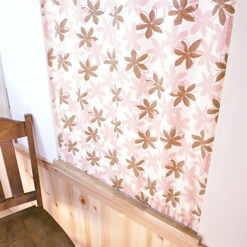 ハンドメイド カフェカーテン オーダー承り中 北欧 花柄 ハンドメイド カフェカーテン オーダー承り中 北欧 花柄