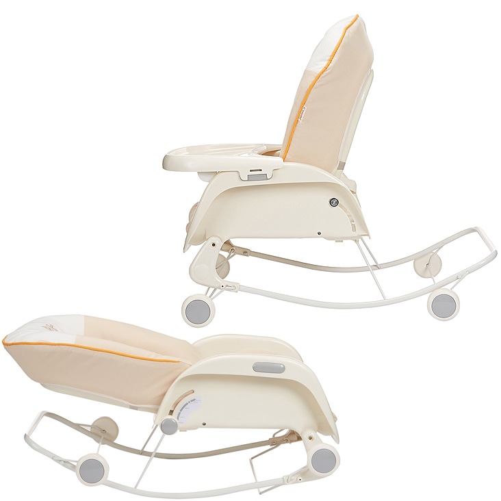 コンビ COMBI プルメアS ロッキングチェア　替えクッションつき コンビ COMBI プルメアS ロッキングチェア替えクッションつき