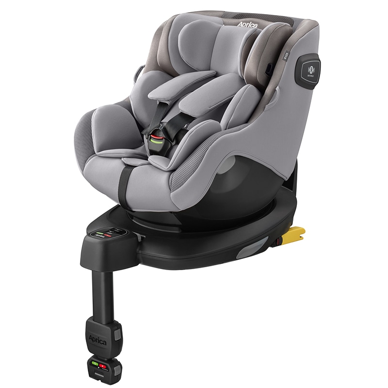 美品　Aprica クルリラ プロテクト　チャイルドシート　R129 グレー 楽天市場】クルリラ r129の通販