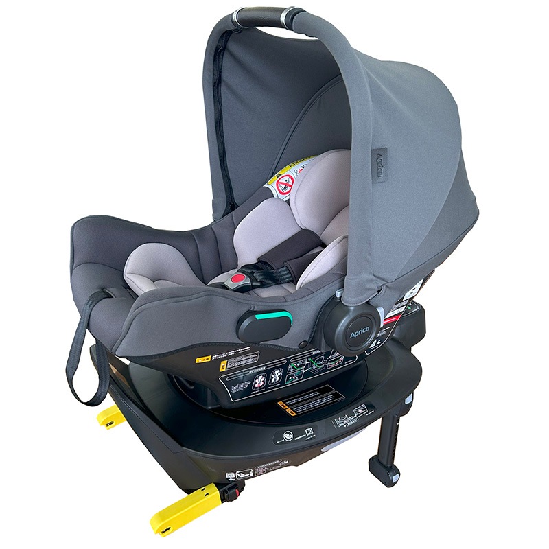 【美品】Apprica エアキャリーAB トラベルシステムベースセット レンタル 新品 エアキャリーAB isofixトラベルシステム ベース