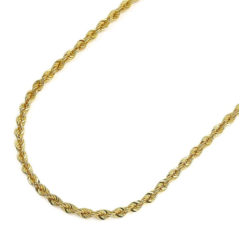 しょう様取り置き品 10K イエローゴールド ロープチェーン 50センチ  