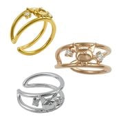 クロミ カフリング  イヤーカフ ドリーム  大人 かわいい グッズ イヤカフ 誕生日 プレゼント ギフト レディースジュエリー サンリオ ギフト 誕生日プレゼント 庫洛米【20周年限定カード付】|ク