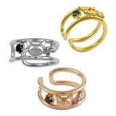 クロミ　カフリング　イヤカフ   ハピネス 　　シルバーアクセサリー イヤーカフ　|クロミ