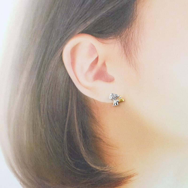 ̡ԡ J-Plus ԥ  襤 å SNOOPY & WOOD STOCK Happiness Pierce奨꡼ ץ쥼 ե åԥ  ǥ 奨꡼