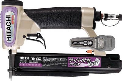 タナカ金物プロ-HiKOKI NP55HM 高圧ピン釘打機 NP55HM 55mm (スマート