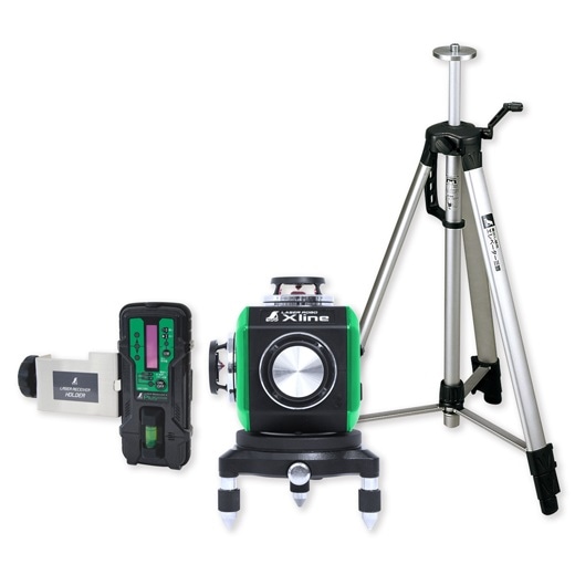 工芸品 s.y タナカ金物プロ-シンワ 71618 レーザーロボ X line グリーン 受光器