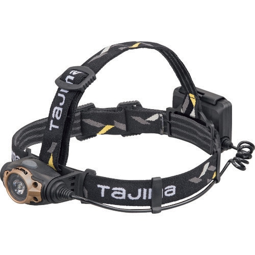 Tajima LEDヘッドライト BASIC LE-F351D-G タジマ LE-F351D-G LEDヘッドライトF351D (350lm)(単3電池) ゴールド