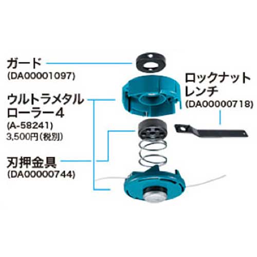 クナイプ タナカ金物プロ-マキタ A-58241セット MUR2600N用 ナイロン