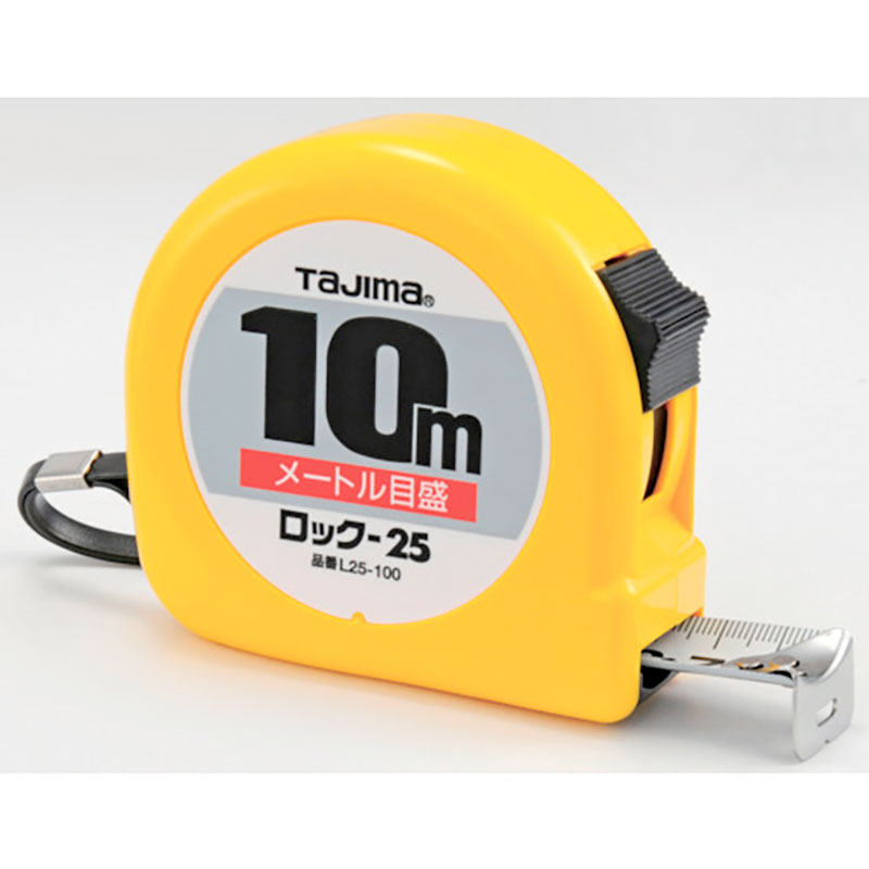 タナカ金物プロ-タジマ コンベックス ロック-25 7.5m 尺相当目盛付