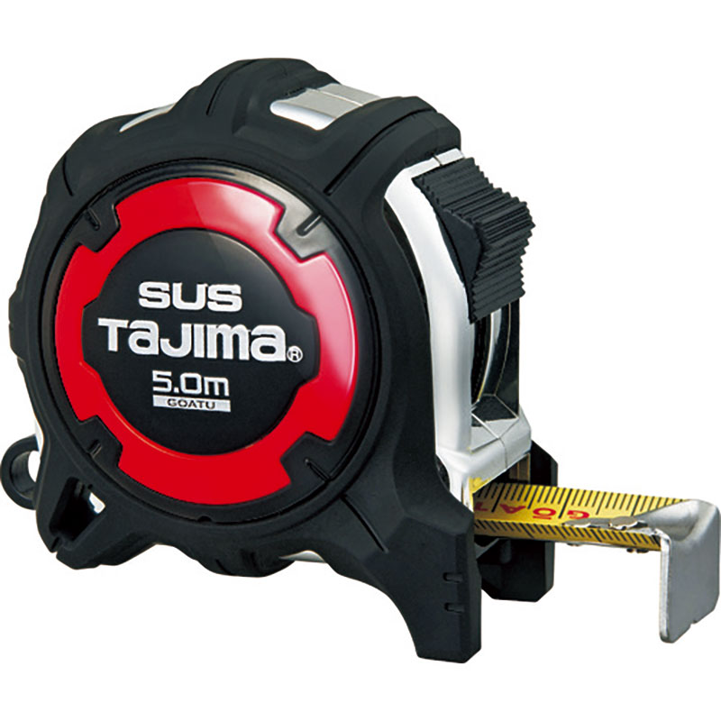 タジマ スケール 剛厚Gステンロック メートル目盛 GAGSL25-50×2個 タナカ金物プロ-タジマ コンベックス 剛厚Gステンロック25 5.0m