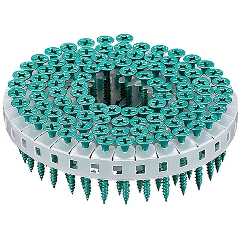 マキタロールビス28ミリ カナイ KT3928 石膏ボードねじ ロール連結ビス 28mm レッド (100