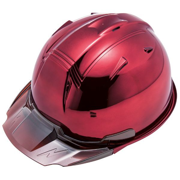 タナカ金物プロ-進和化学工業 ヘルメット SS-19V型 紅蓮ミラー