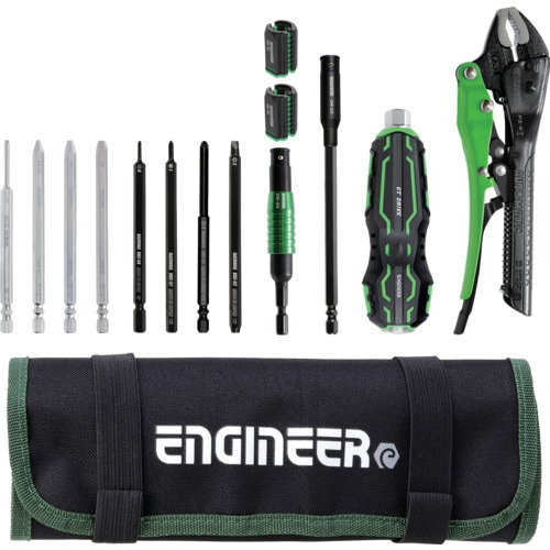 工具まとめ売り タナカ金物プロ-ENGINEER インパクトドライバー(手動) 合体工具