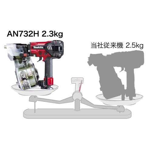 タナカ金物プロ-【新商品/在庫あり】マキタ AN732H 高圧エア釘打機 タナカ金物プロ-【新商品/在庫あり】マキタ AN732H 高圧エア釘打機