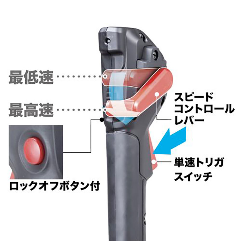 タナカ金物プロ-【在庫あり】マキタ MUR196LDRG 充電式草刈機 230mm