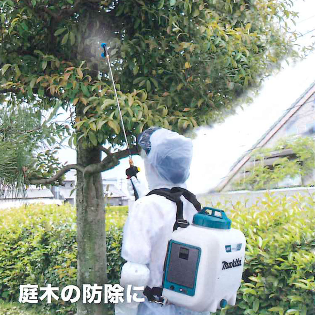 マキタ MUS157DWH 充電式噴霧器 (タンク容量 15L) 10.8Vスライド/1.5Ah (バッテリBL1015・充電器DC10WC付) | タナカ金物『プロ』 マキタ MUS157DWH 充電式噴霧器 (タンク容量 15L) 10.8Vスライド/1.5Ah (バッテリBL1015・充電器DC10WC付) | タナカ金物『プロ』