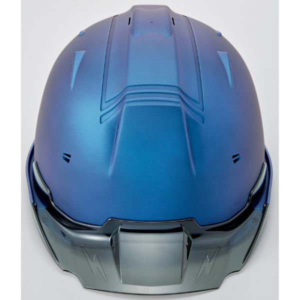 進和化学工業 ヘルメット SS-19V型 ブルーマット/スモーク｜タナカ金物プロ