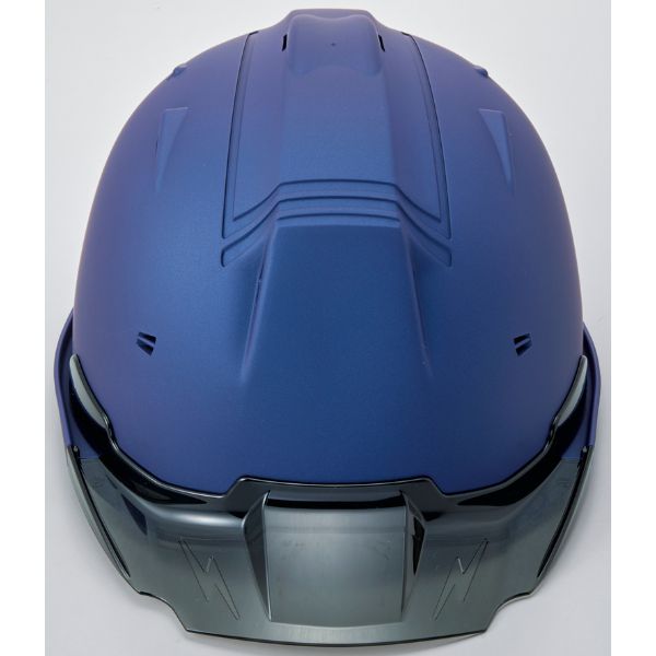 進和化学工業 ヘルメット SS-19V型 パープルブルーマット/スモーク
