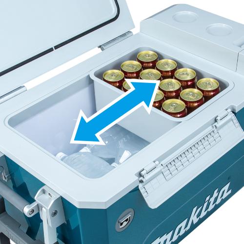 タナカ金物プロ-マキタ CW002GZ 充電式冷温庫(青) 40Vmax・18V