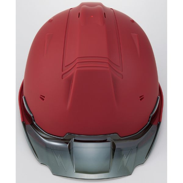 タナカ金物プロ-進和化学工業 ヘルメット SS-19V型 L赤マット/スモーク