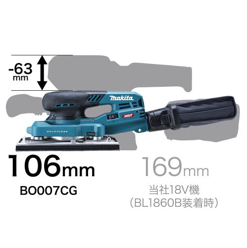 タナカ金物プロ-マキタ BO007CGZ 充電式オービタルサンダ（93mm幅  
