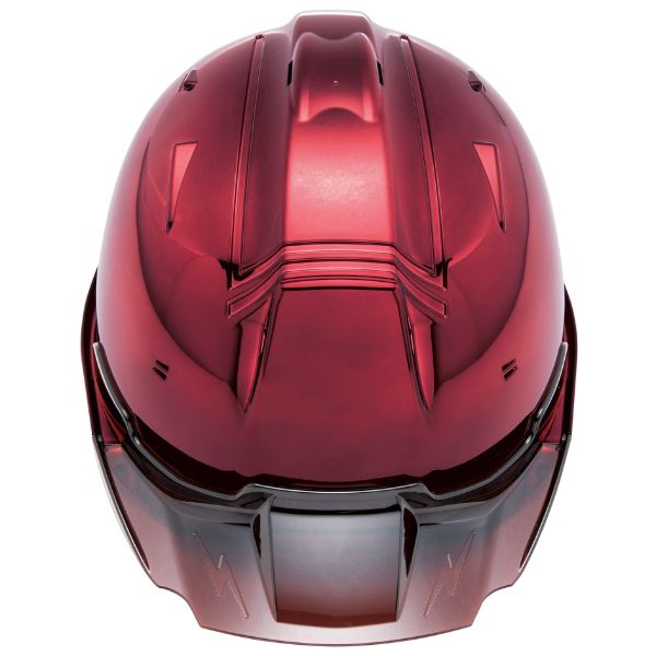 進和化学工業 ヘルメット SS-19V型 紅蓮ミラー/スモーク｜タナカ金物プロ