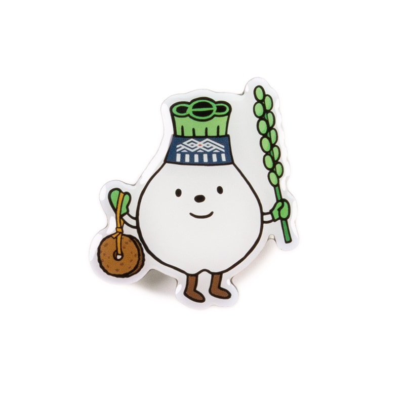 ピンバッジ　トゥレッポん　 マタンプｼ