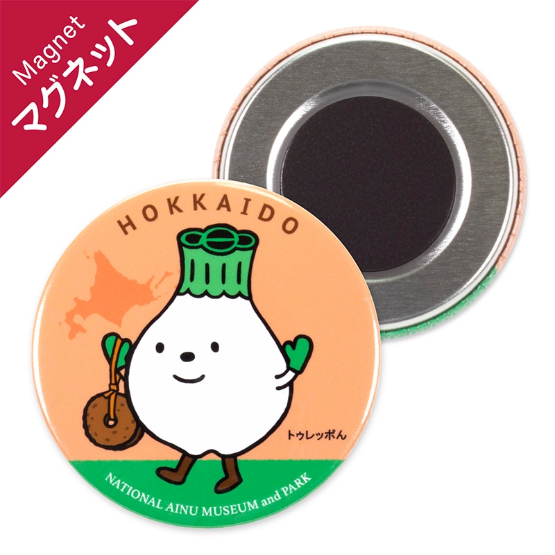 缶マグネット　トゥレッポん　お散歩