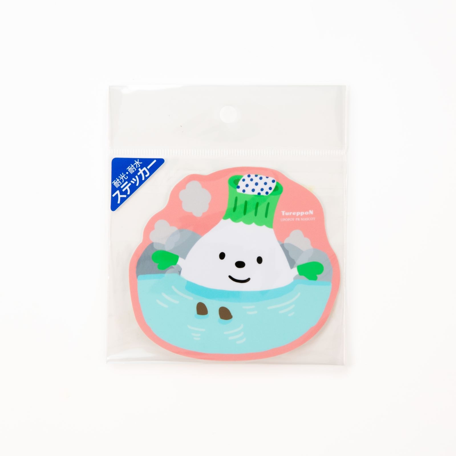 ステッカー　トゥレッポん　温泉