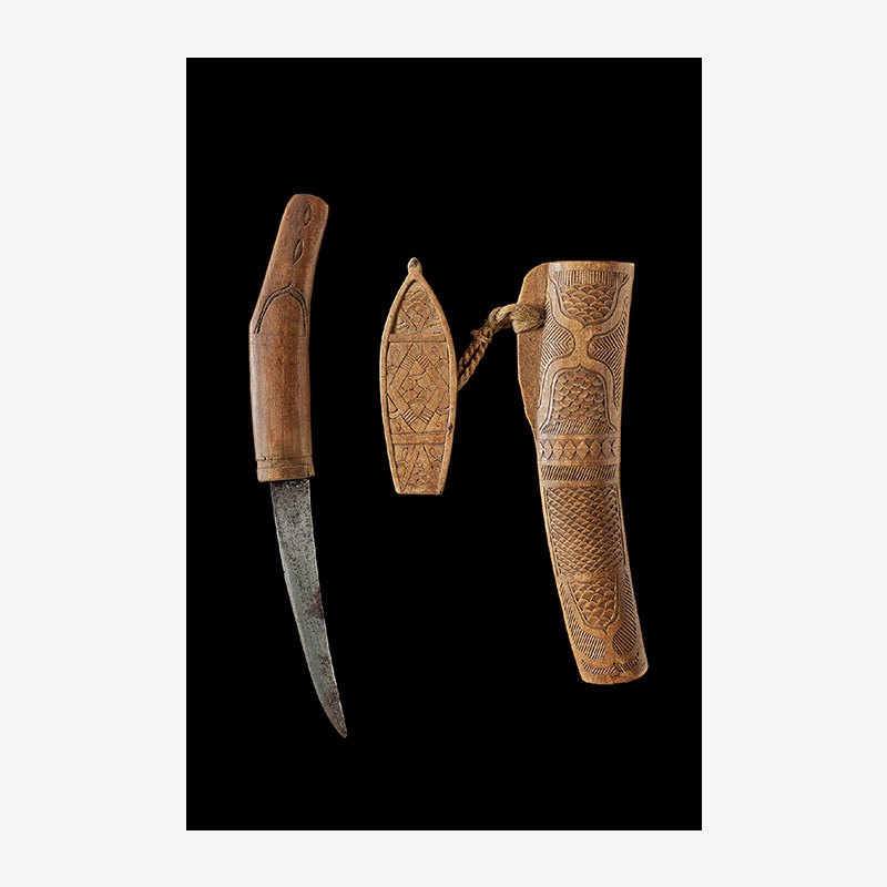 ウィーン万博展<br>ポストカード　マキリ／小刀