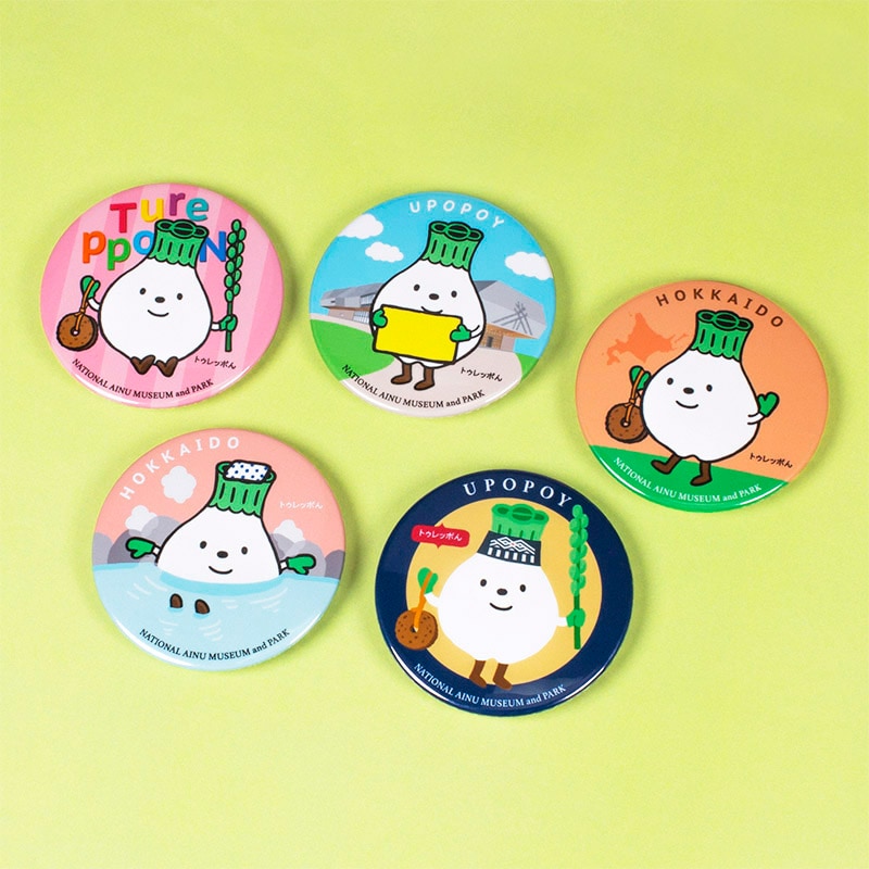 缶バッジ トゥレッポん ピンク