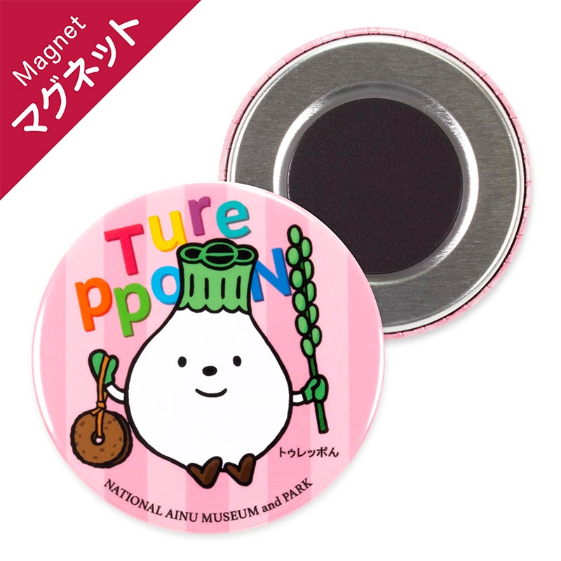 缶マグネット トゥレッポん ピンク