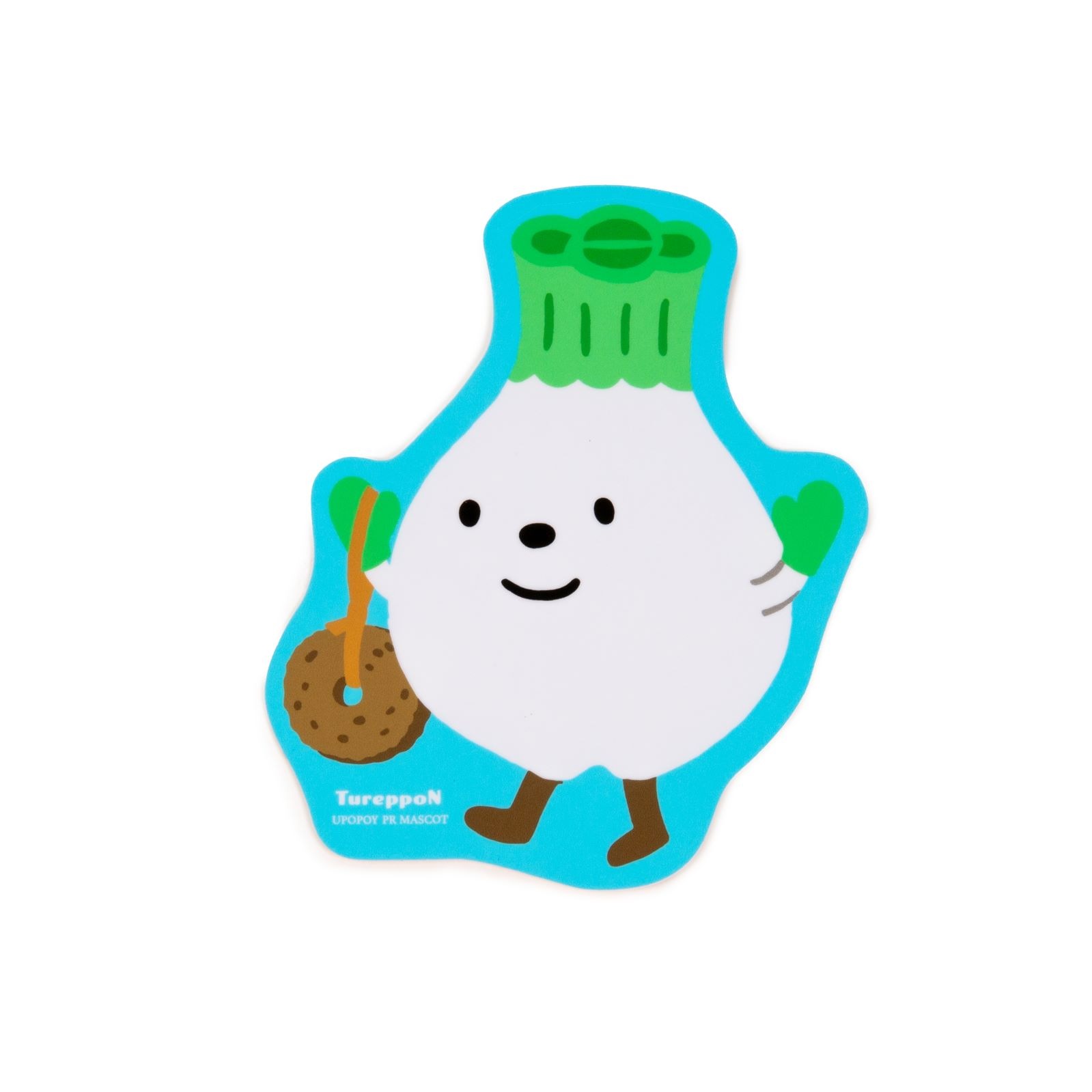 ステッカー　トゥレッポん　お散歩