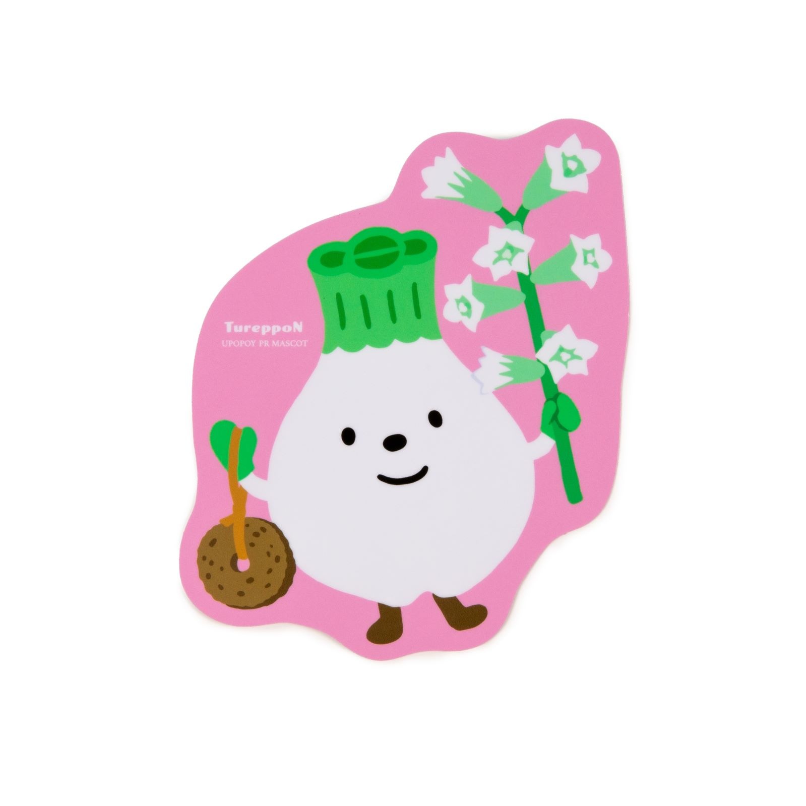 ステッカー　トゥレッポん　お花