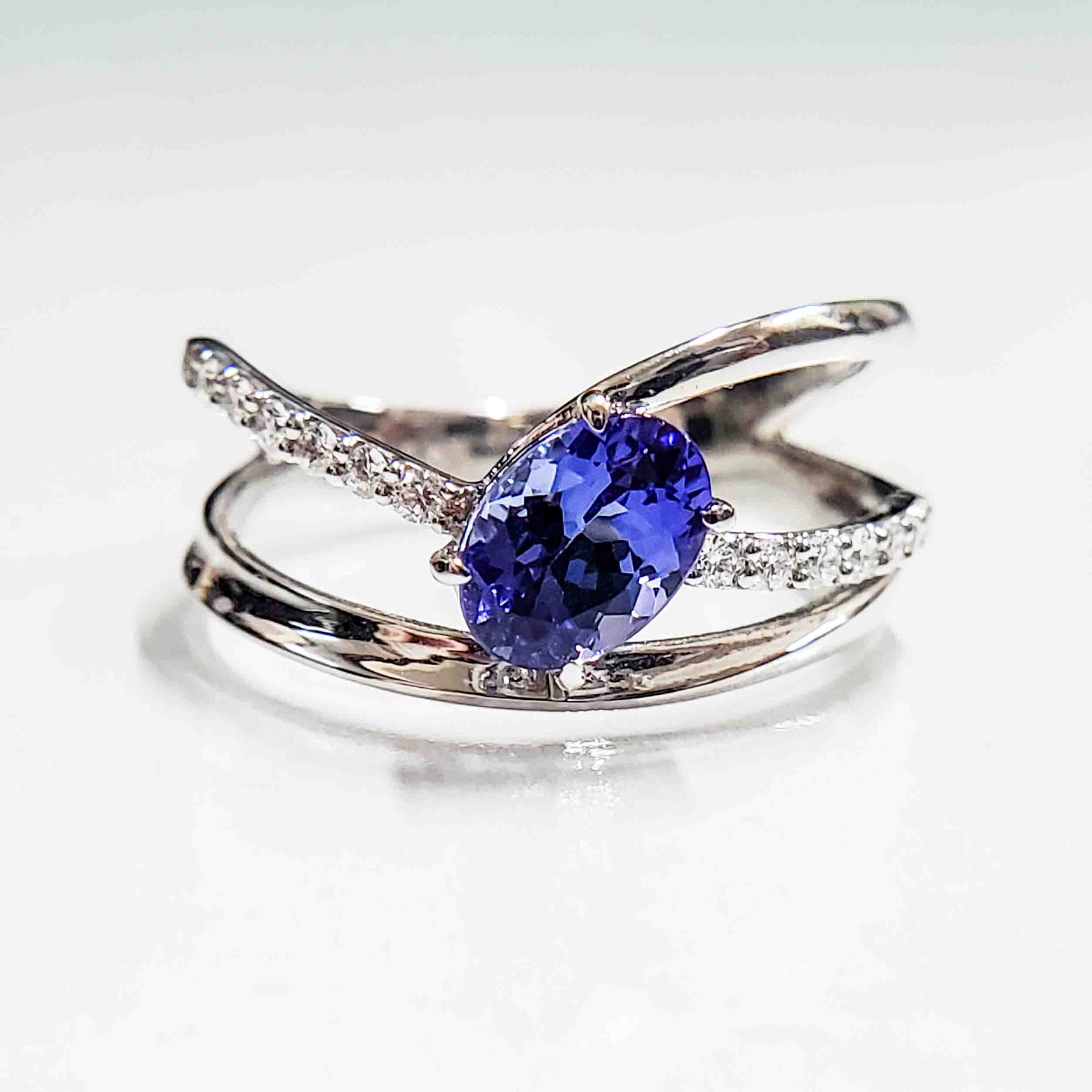 Pt900 タンザナイト ファッションリング JEWELRY VALLEY｜ジュエリーバレー 山梨のジュエリー