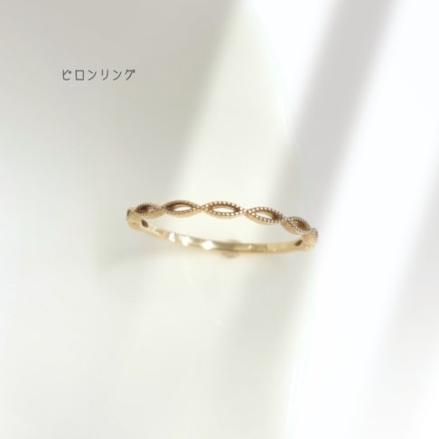 地金リング（ポコなみtype） | | JEWELRY VALLEY｜ジュエリー