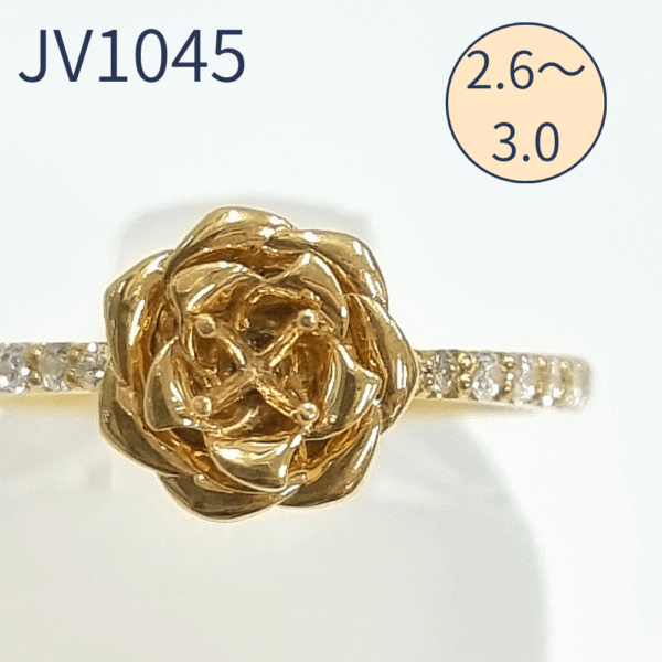 【セミオーダー加工】JV1045加工　薔薇枠