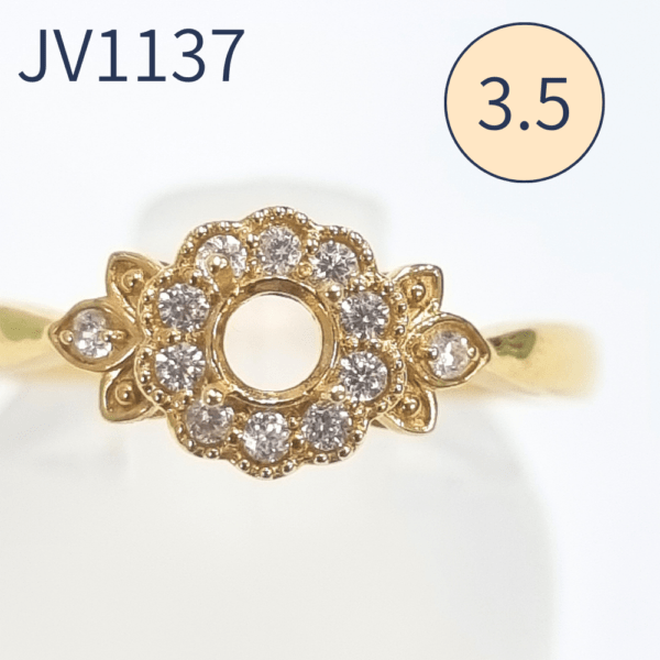 【セミオーダー加工】JV1137加工 キャピ枠3.5mm