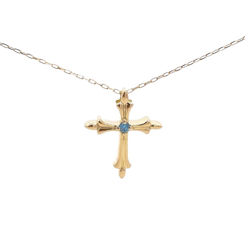 K18YG トリートダイヤモンド ペンダントネックレス