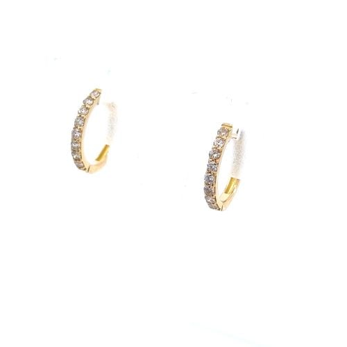 ダイヤモンド ピアス K18YG K18PG　