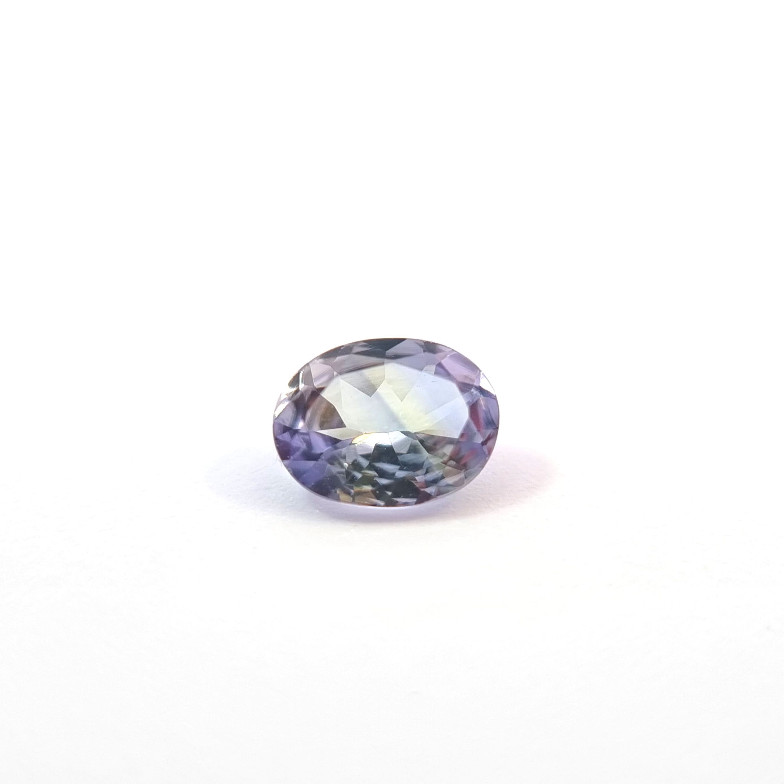 10002779：ゾイサイト OV 5×3.9ｍｍ 0.32ct