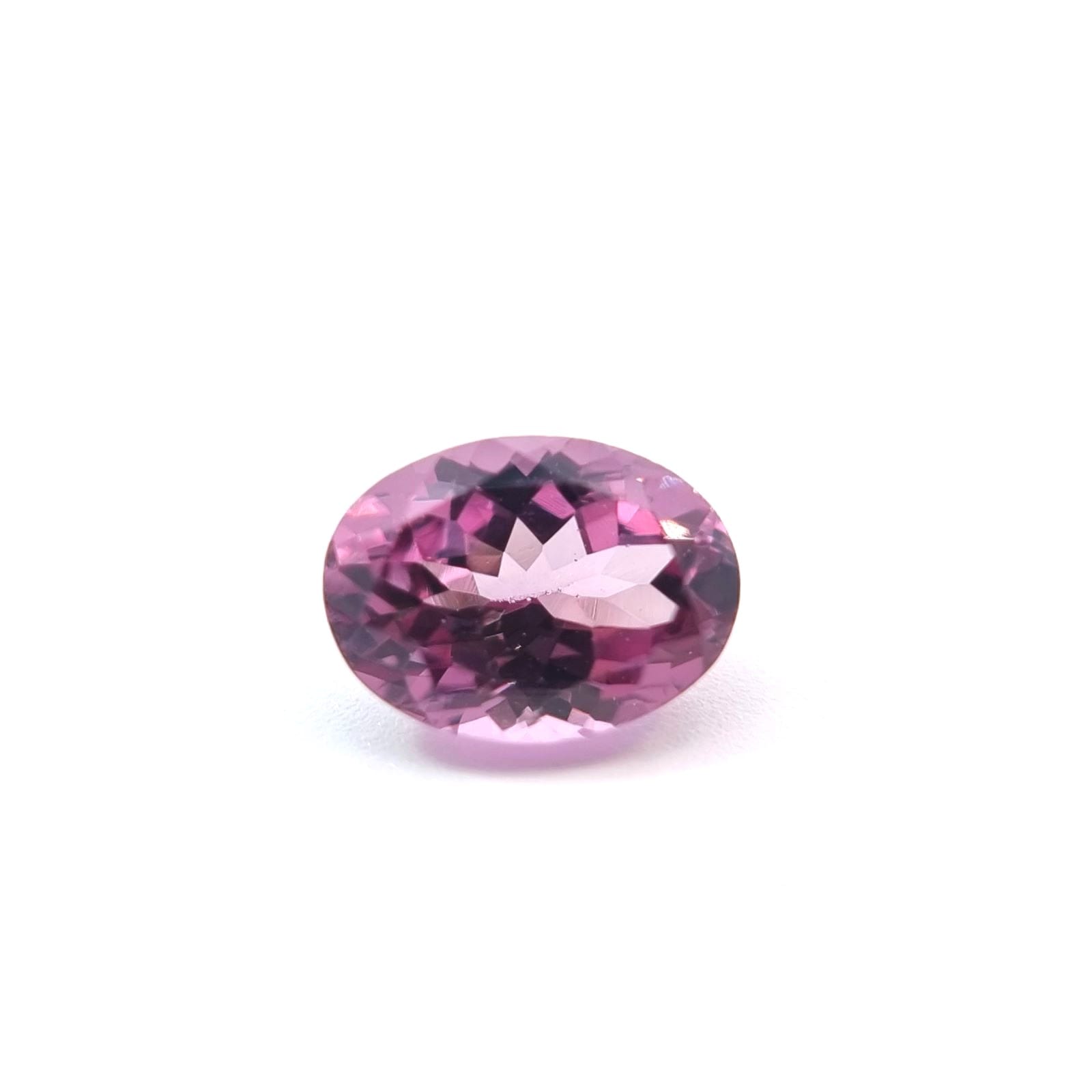 No.10001505：マラヤガーネット　OV 7.9×5.8ｍｍ 1.47ct