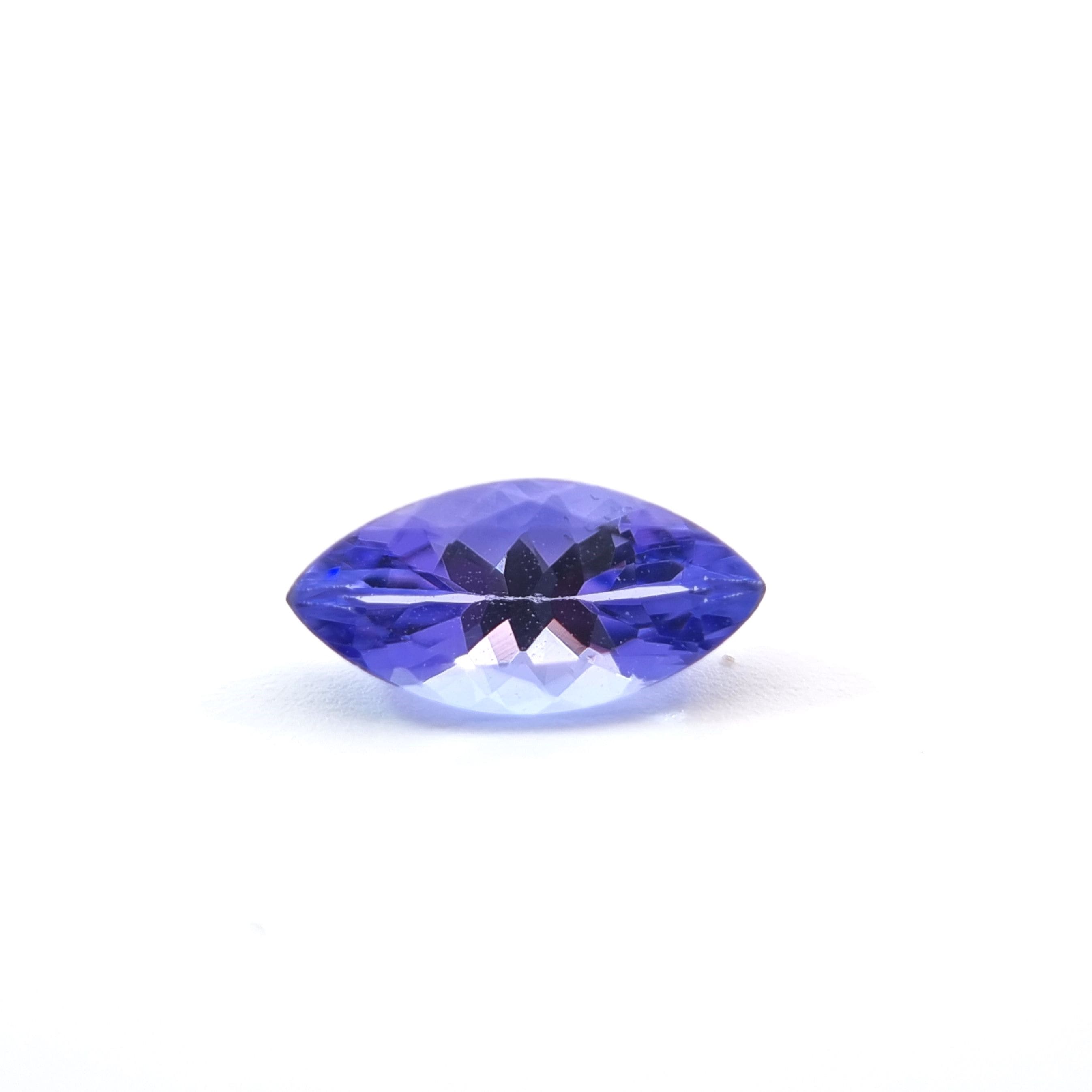 10006909：タンザナイト MQ 8.9×4.4㎜ 0.79ct