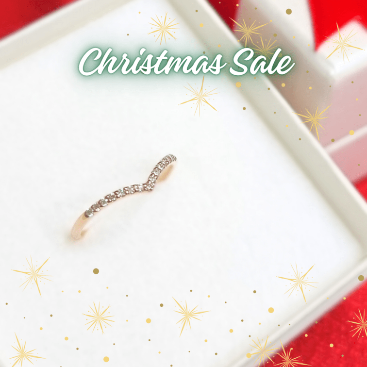 【Xmasセール2025】K18PGダイヤモンドリング