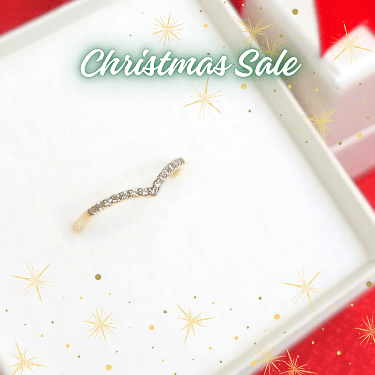 【Xmasセール2025】K18WGダイヤモンドリング