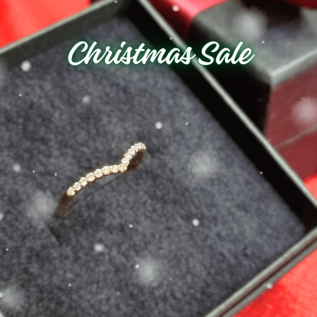 【Xmasセール2025】K18YGダイヤモンドリング