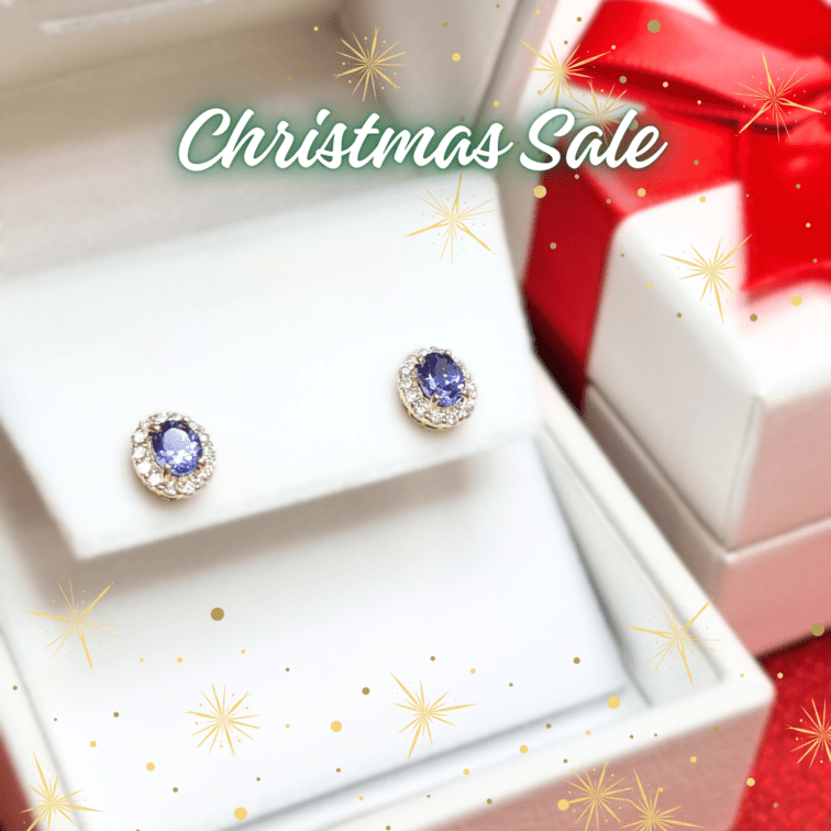 Xmasセール2025】K18YGタンザナイトピアス | | JEWELRY VALLEY