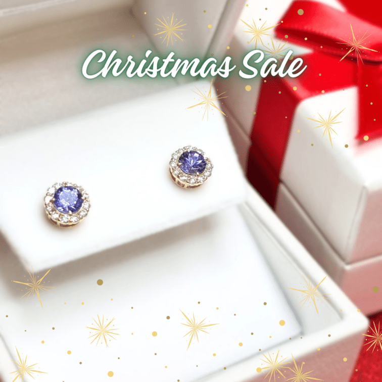 Xmasセール2025】K18YGタンザナイトピアス | | JEWELRY VALLEY