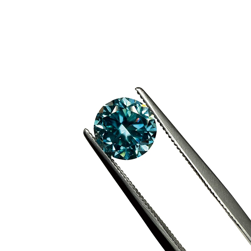 453：ブルージルコン　RD　7.5ｍｍ　2.56ct