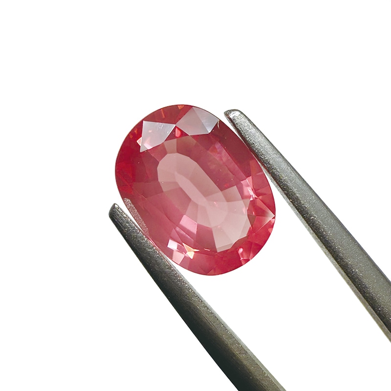 オレンジピンクスピネル(シルキー) OV8.9×6.6mm 1.92ct | | JEWELRY